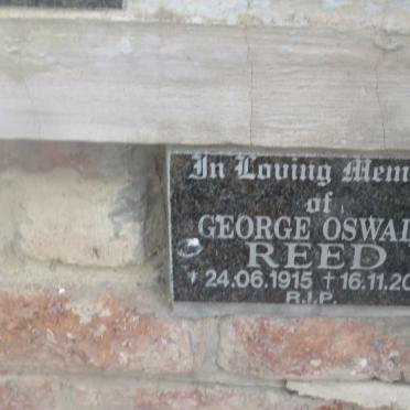REED George Oswald 1915-2007 