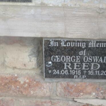 REED George Oswald 1915-2007 