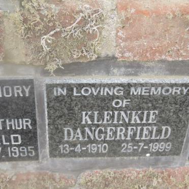 DANGERFIELD Kleinkie 1910-1999