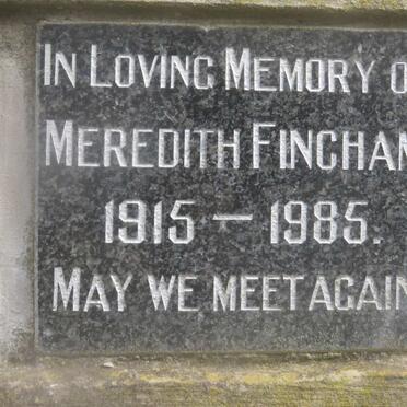 FINCHAM Meredith 1915-1985 