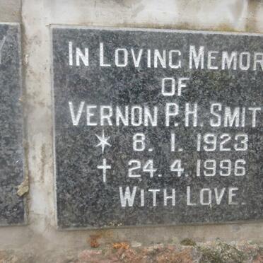 SMITH Vernon P.H. 1923-1996