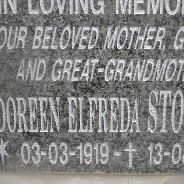 STOYELL Doreen Elfreda 1919-1999