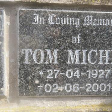 MICHIE Tom 1927-2001 