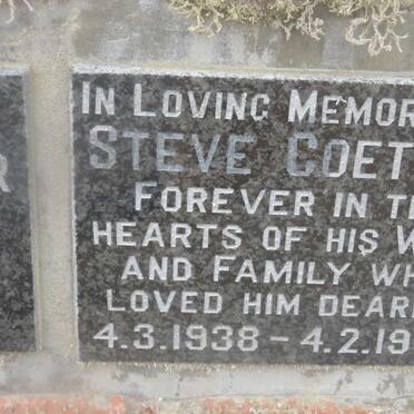 COETSER Steve 1938-1993