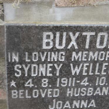 BUXTON Sydney Wellesly 1911-1985