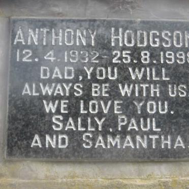 HODGSON Anthony 1932-1998