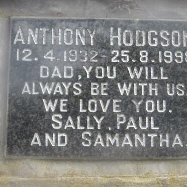 HODGSON Anthony 1932-1998