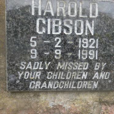GIBSON Harold 1921-1991