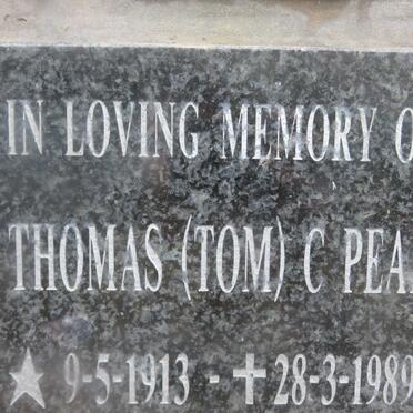 PEAD Thomas C. 1913-1989
