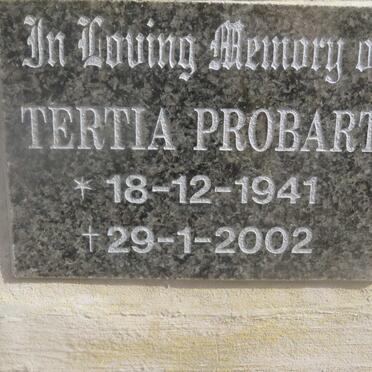 PROBART Tertia 1941-2002
