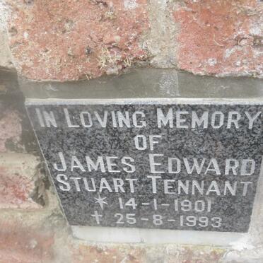 TENNANT James Edward Stuart 1901-1993 