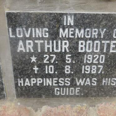 BOOTE Arthur 1920-1987