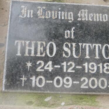 SUTTON Theo 1918-2005