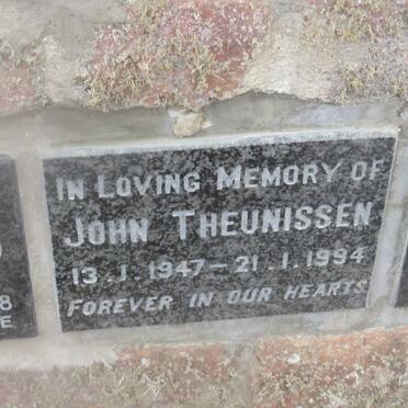 THEUNISSEN John 1947-1994