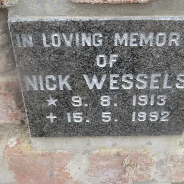WESSELS Nick 1913-1992