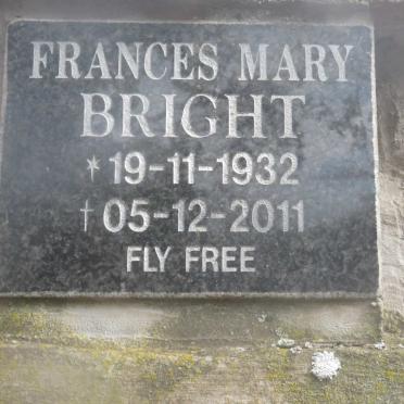 BRIGHT Frances Mary 1932-2011