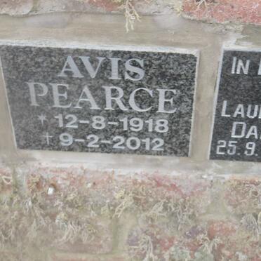 PEARCE Avis 1918-2012