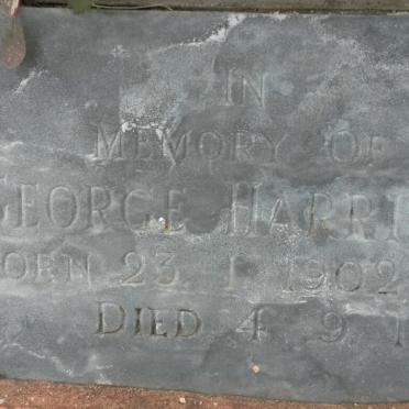HARRISON George 1902-1966