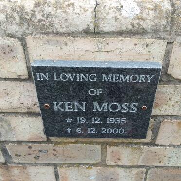 MOSS Ken 1935-2000