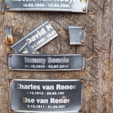 ROOYEN Mossie, van 1924-2006 :: NEL David 1958-196? :: BENNIE Tammy 1942-2015