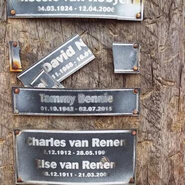 ROOYEN Mossie, van 1924-2006 :: NEL David 1958-196? :: BENNIE Tammy 1942-2015
