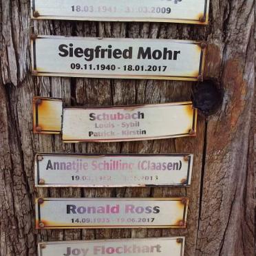 TSCHÖP Karlheinz 1941-2009 :: MOHR Siegfried 1940-2017 :: SCHUBACH Louis :: SCHUBACH Sybil :: SCHUBACH Patrick