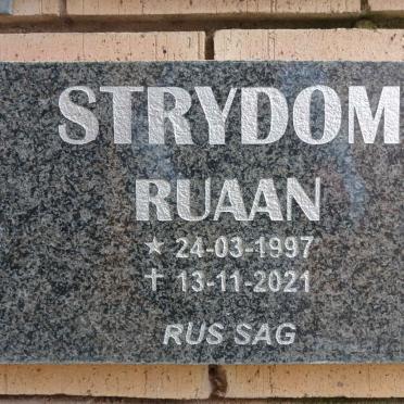 STRYDOM Ruaan 1997-2021
