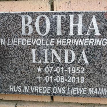 BOTHA Linda 1952-2019