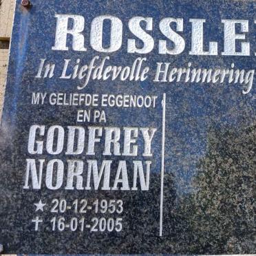 ROSSLEE Godfrey Norman 1953-2005