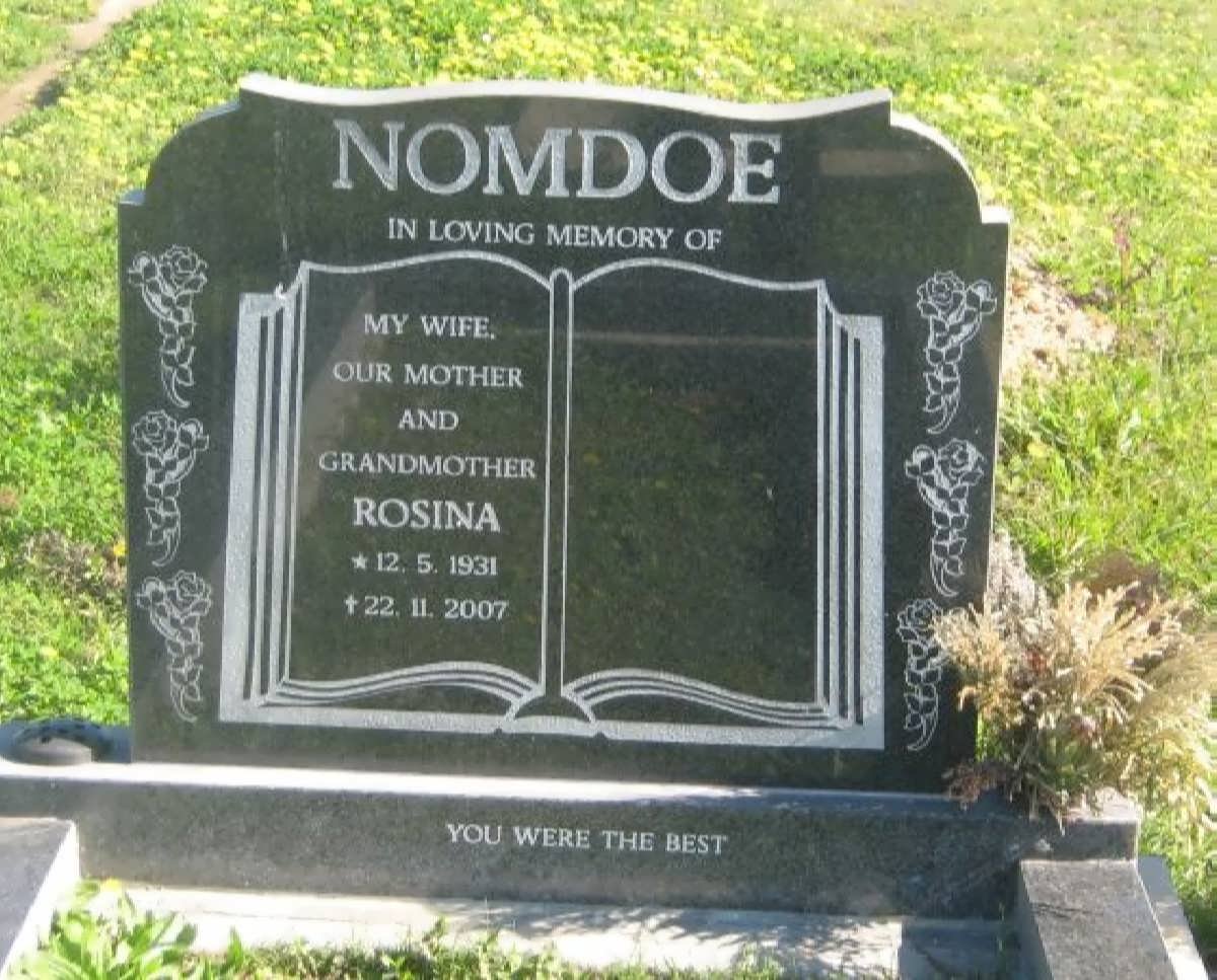 NOMDOE Rosina 1931-2007