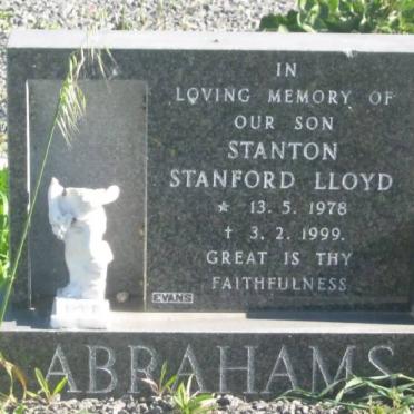 ABRAHAMS Stanton Standford Lloyd 1978-1999