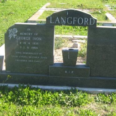 LANGFORD George Ivon 1956-1984