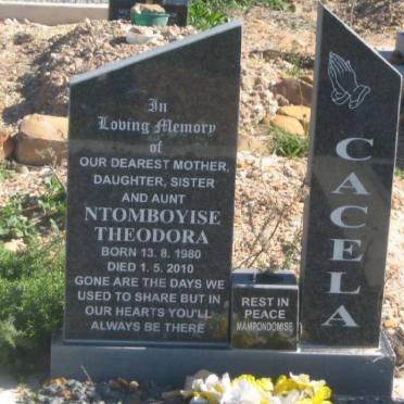 CACELA Ntomboyise Theodora 1980-2010