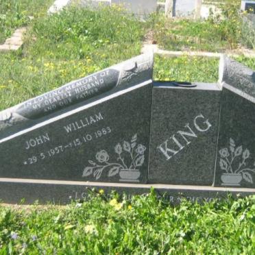 KING John William 1957-1983