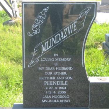 MLINDAZWE Phindile 1964-2005