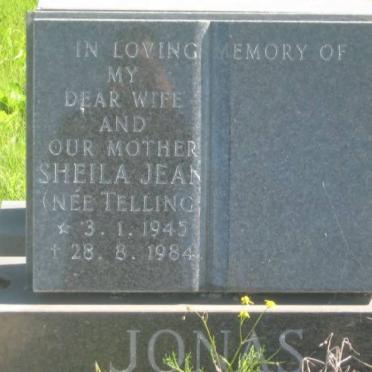 JONAS Sheila Jean nee TELLING 1945-1984