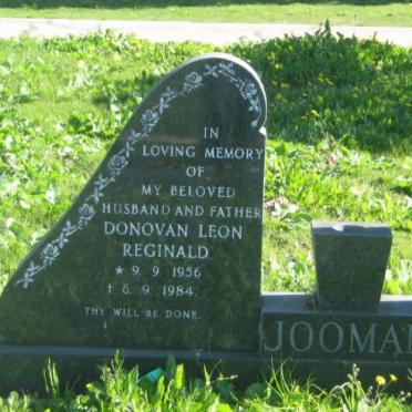 JOOMAN Donovan Leon Reginald 1956-1984