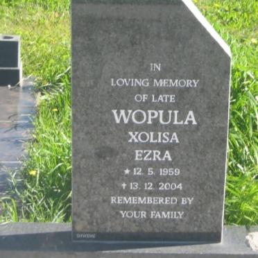 WOPULA Xolisa Ezra 1959-2004