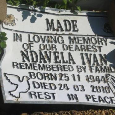 MADE Ndavela Ivan 1944-2010
