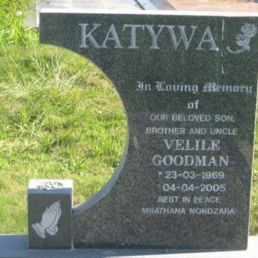 KATYWA Velile Goodman 1969-2005