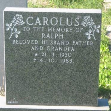 CAROLUS Ralph 1930-1983