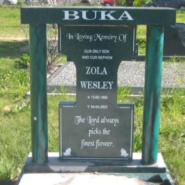 BUKA Zola Wesley 1960-2005