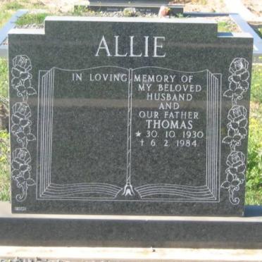 ALLIE Thomas 1930-1984