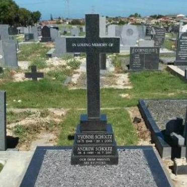 SCHOLTZ Andrew ?-2007 &amp; Yvonne 1948-2006
