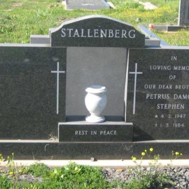 STALLENBERG Petrus Damon Stephen 1947-1984