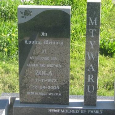 MTYWARU Zola 1973-2005