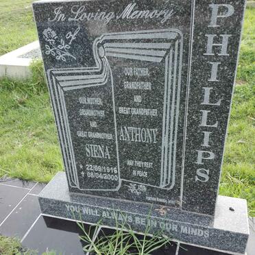 PHILLIPS Anthony &amp; Siena 1916-2000
