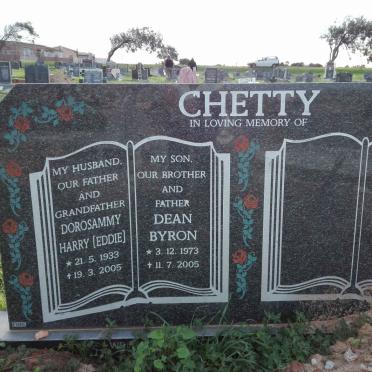 CHETTY Dorosammy Harry 1933-2005 :: CHETTY Dean Byron 1973-2005