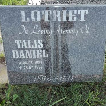 LOTRIET Talis Daniel 1937-1999
