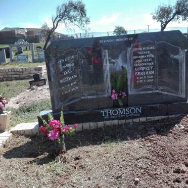 THOMSON Godfrey Bertram 1931-2019 :: THOMSON Lyal Bertram 1996-2000